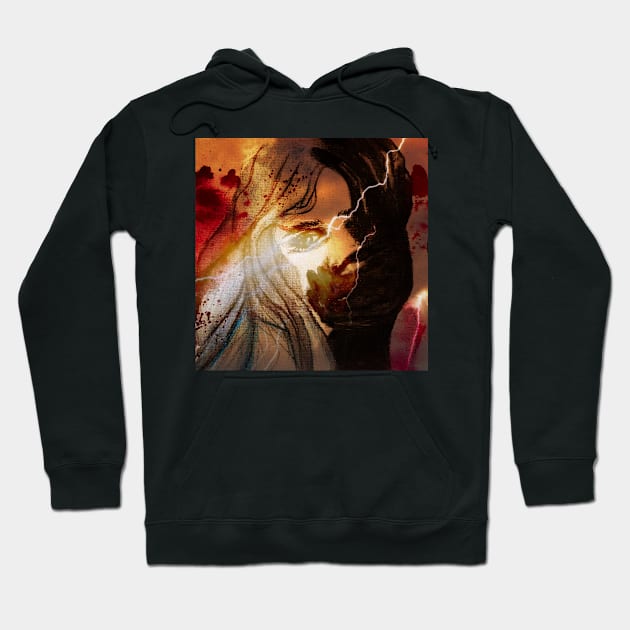 Fear Hoodie by teenamarie23art